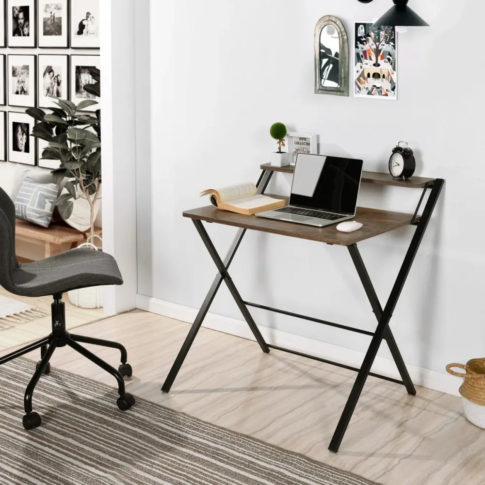 Megan - Bureau d'ordinateur 81.5x70x82.5cm Magasins Hart | Hart Stores