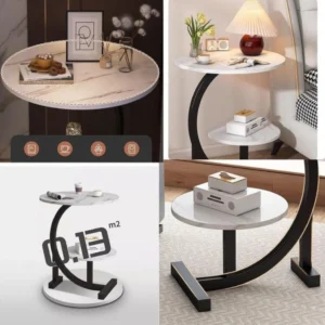 Table d'appoint à 2 niveaux pour Bureau ou la Chambre MAISON OF EA