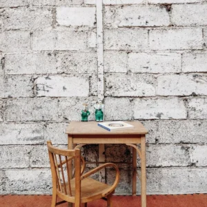 Edouard, le bureau d'écolier en bois N°305 Marion