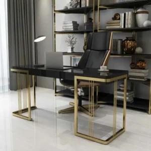 Mobilier de bureau moderne, bureaux de direction en acier inoxydable