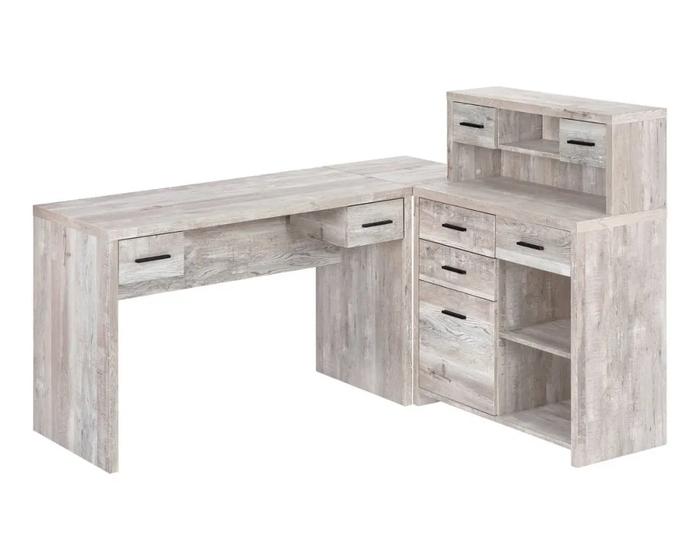 MATHIS – Bureau d’angle avec rangements Monarch