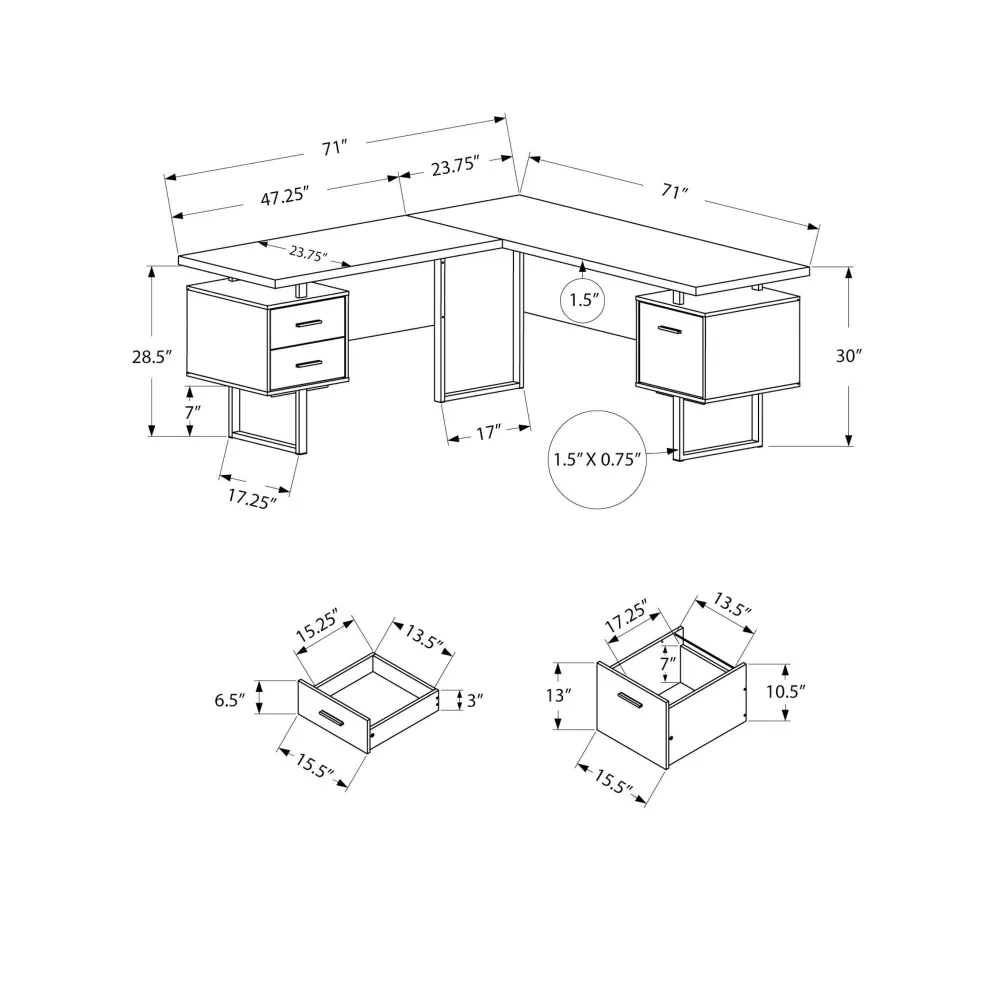 Monarch Bureau d'ordinateur I 7304