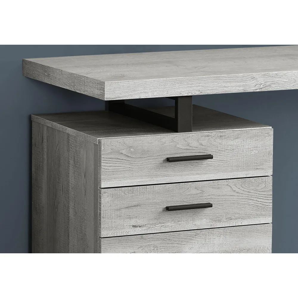 Monarch Bureau d'ordinateur - Gris/Noir I 7409