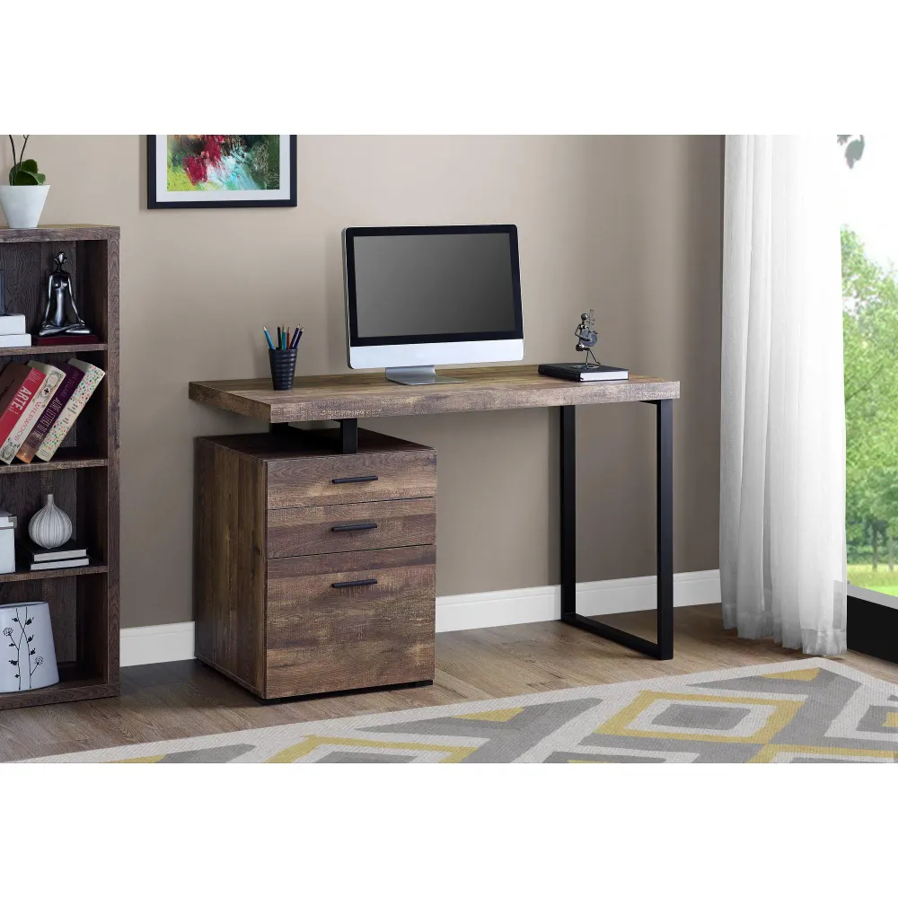 Monarch Bureau d'ordinateur - Marron/Noir I 7408