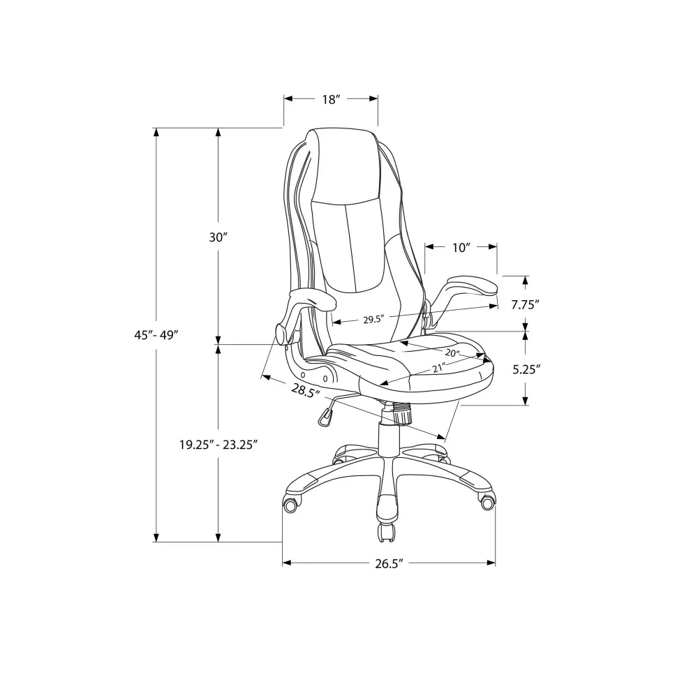 Monarch Fauteuils de bureau Fauteuils de bureau I 7277