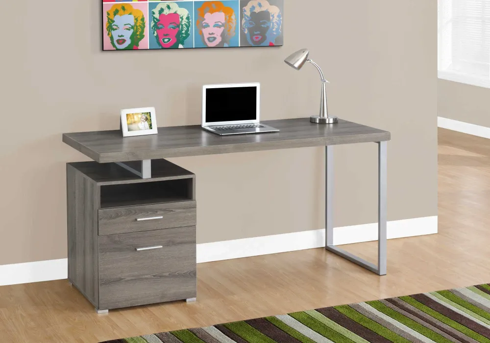 MYSEN - Bureau 60" avec rangements Monarch