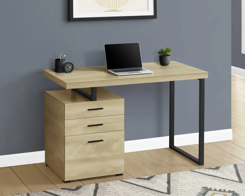 MYSEN - Bureau 48" avec rangements Monarch