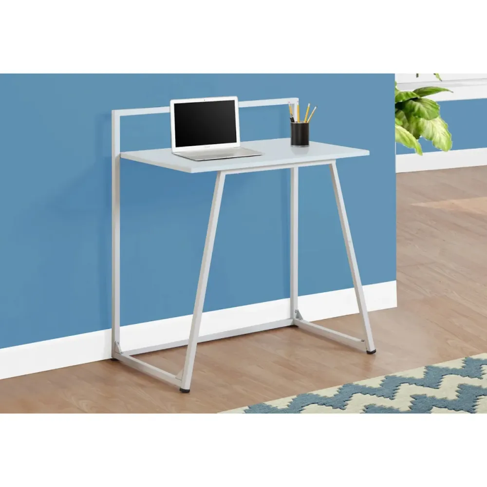 Branka - Bureau de travail - 29.5 po - Blanc Monarch Specialties