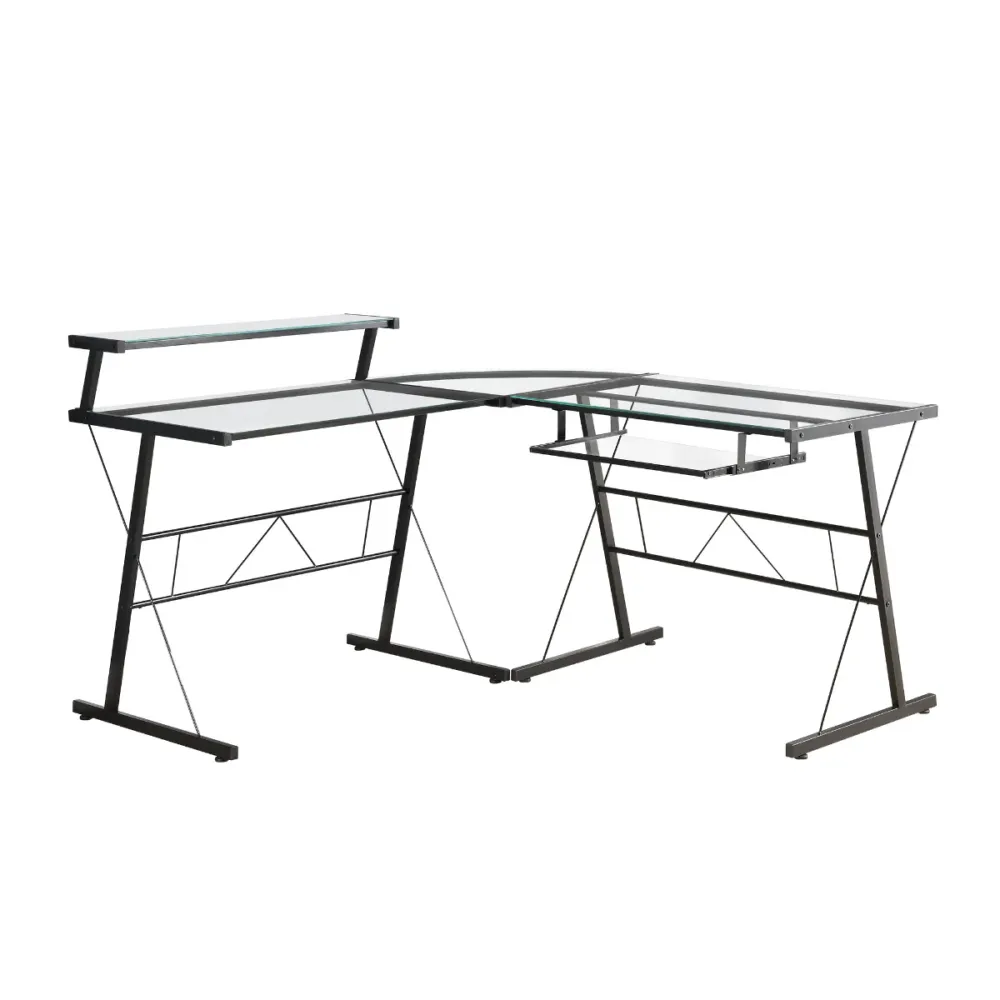 Cyrena - Bureau de travail en coin Monarch Specialties