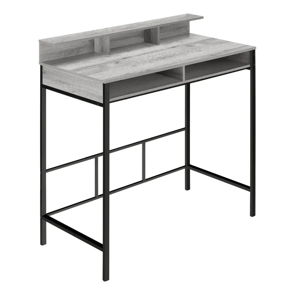 Kerian - Bureau de travail Hauteur debout - Gris Monarch Specialties