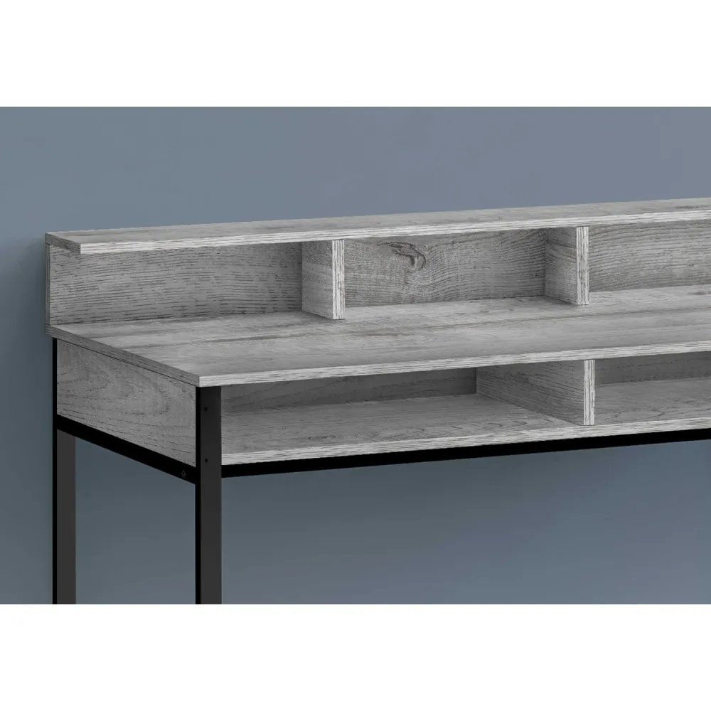 Kerian - Bureau de travail Hauteur debout - Gris Monarch Specialties