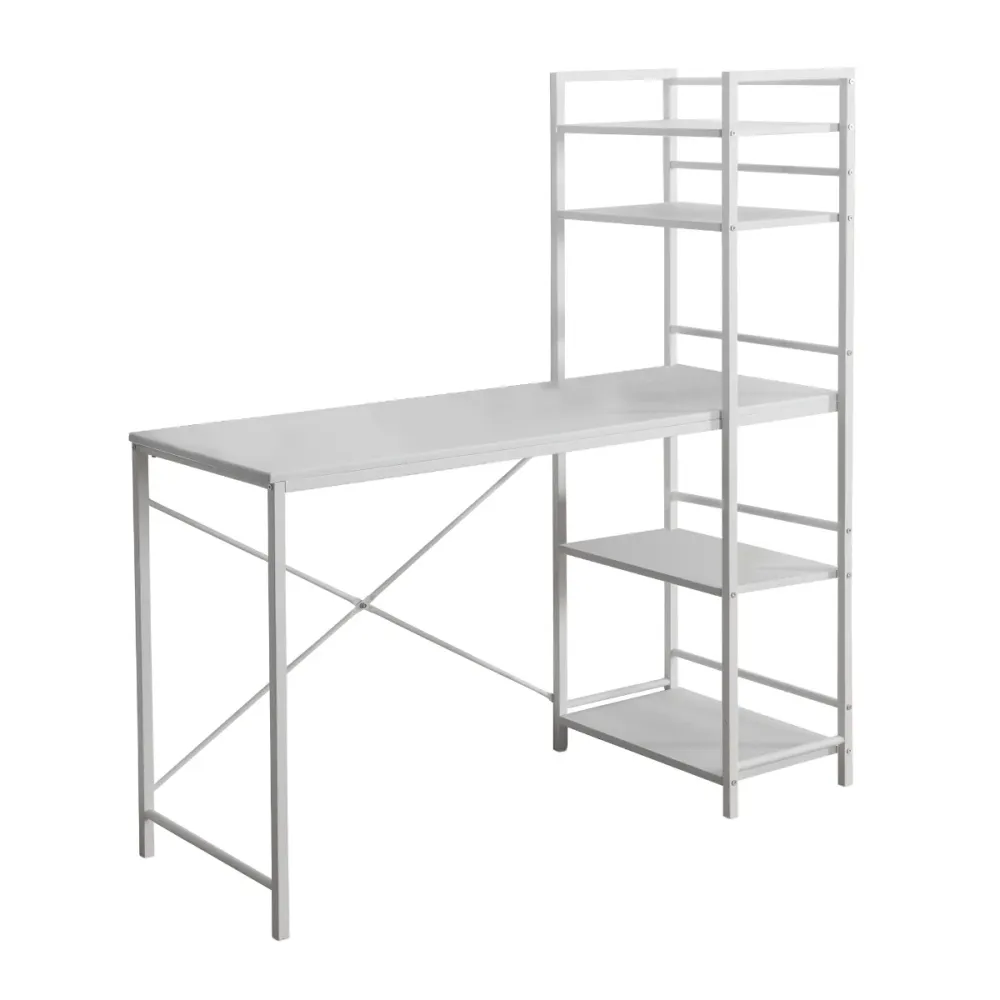 Melrik - Bureau de travail - 48 po Blanc Monarch Specialties