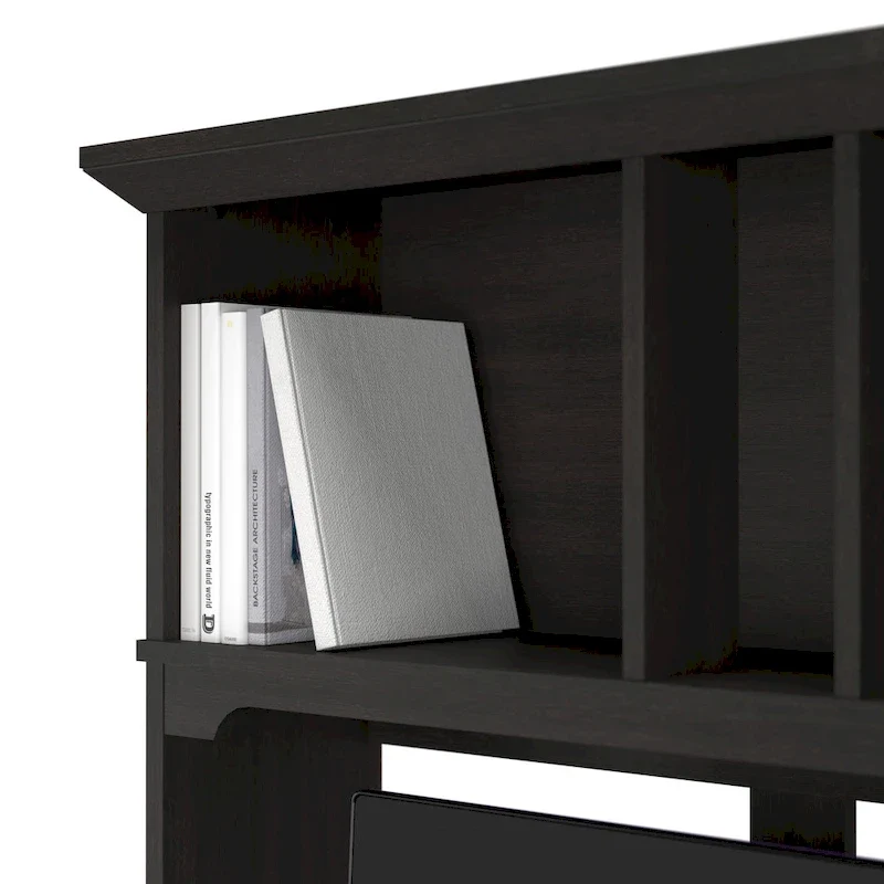 Bureau en L Bush Furniture Salinas 60W avec rangement intégré My Store