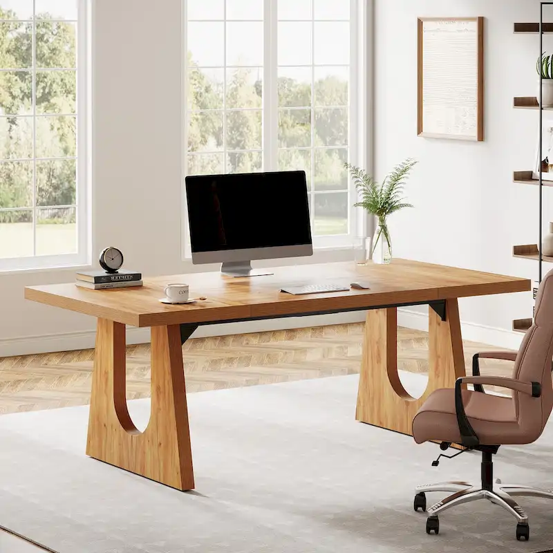 Bureau de direction rectangulaire de 70,9 pouces avec grand plateau My Store
