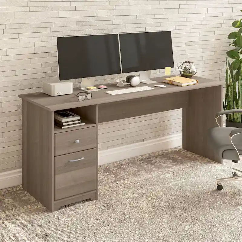 Bureau d'ordinateur Cabot 72W avec tiroirs, par Bush Furniture My Store