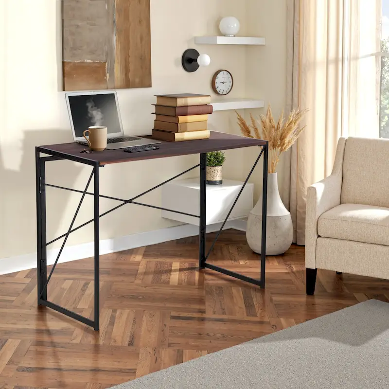 Bureau d'étude pliable HomyLin 39, simple et facile à monter. My Store