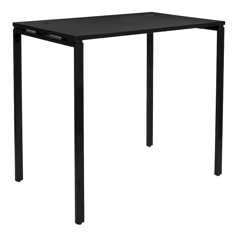 Bureau de 42 pouces de haut, noir ou blanc My Store