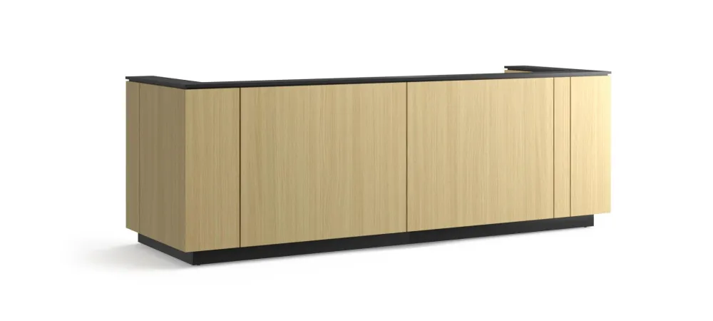 Office de comptoir de réception pour un poste de travail simple ou double ǀ ICE