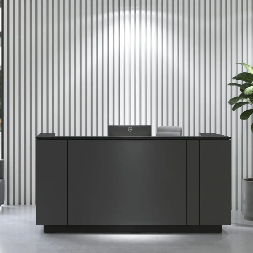 Office de comptoir de réception pour un poste de travail simple ou double ǀ ICE