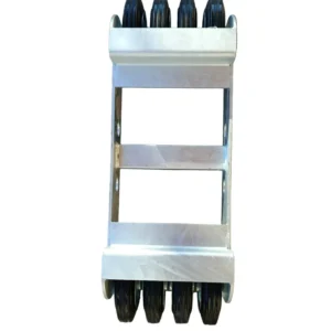 Paire de Roulettes dolly professionnelle 69x24cm 2000kg