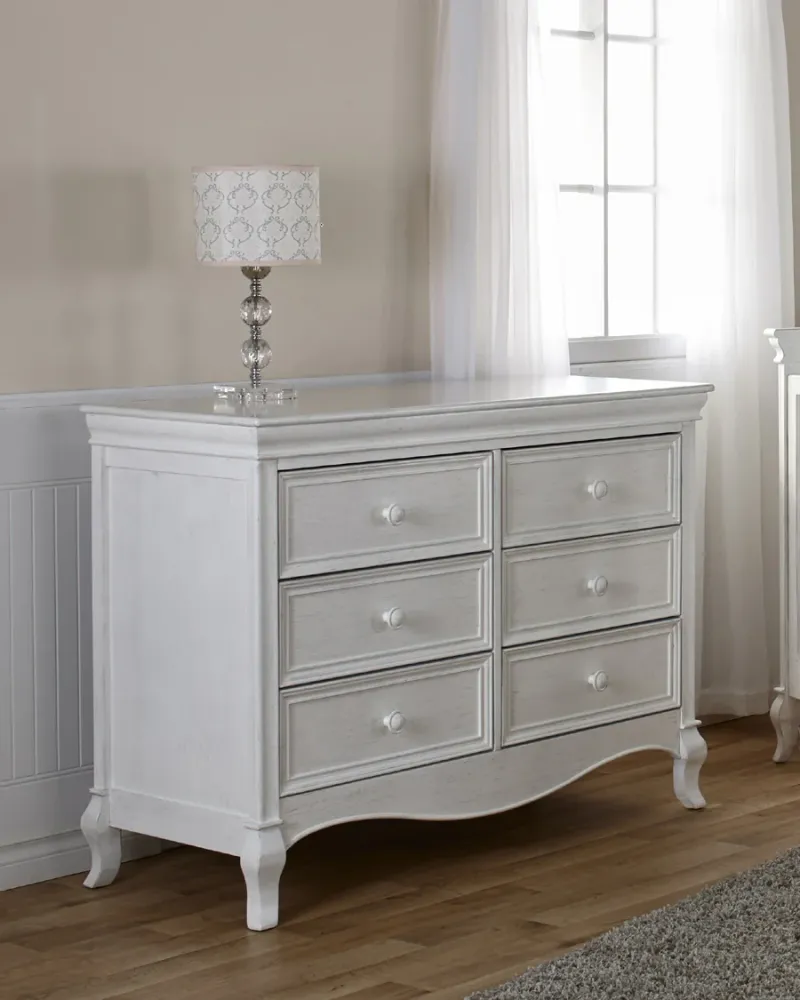 Bureau double Diamante - Vintage White Pali