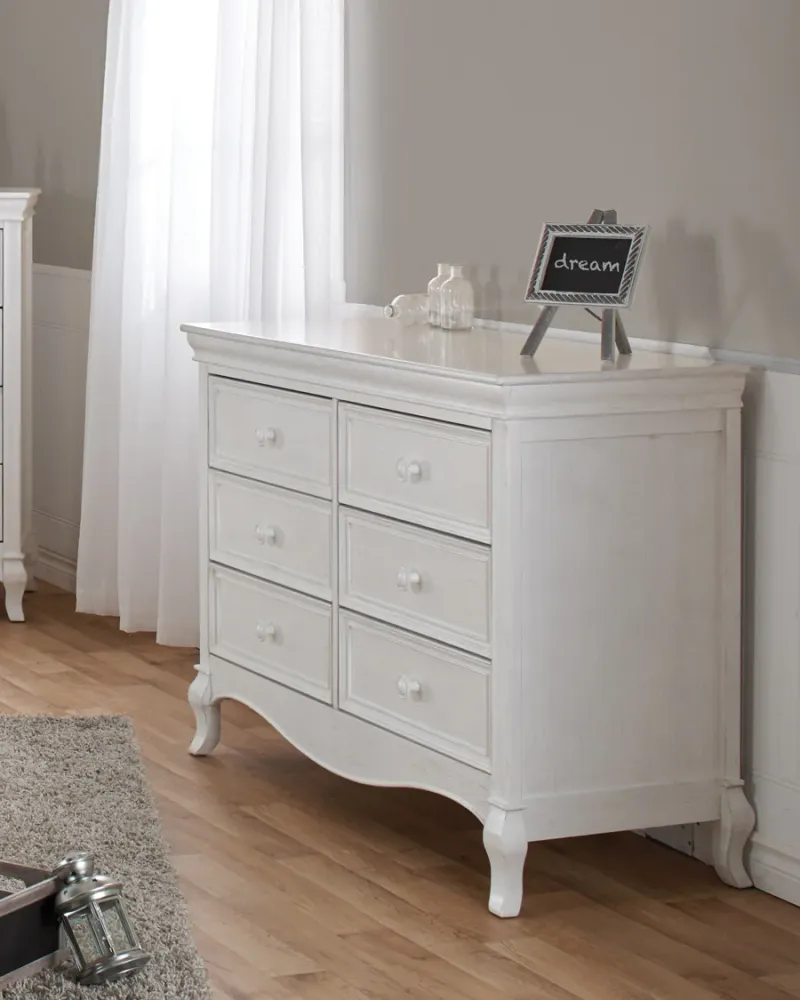 Bureau double Diamante - Vintage White Pali