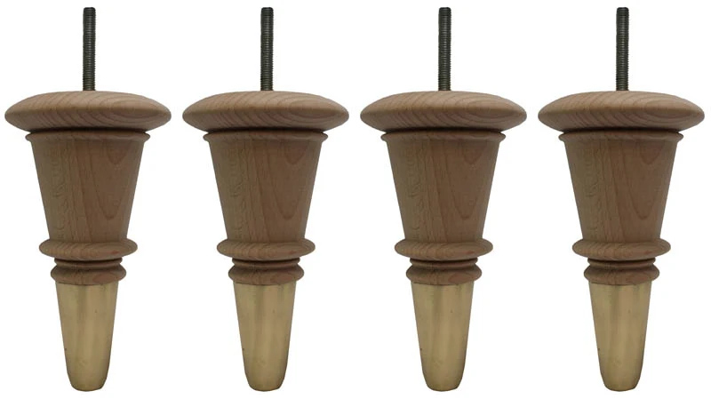 Pieds de meuble en bois Anneli