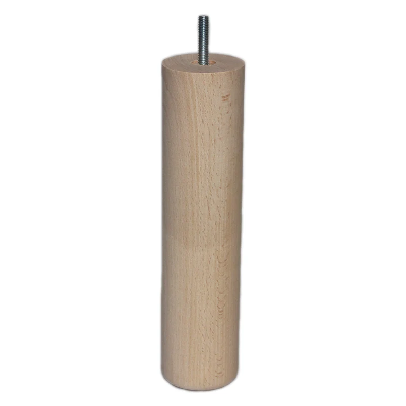 Pieds de meuble en bois brut Angela