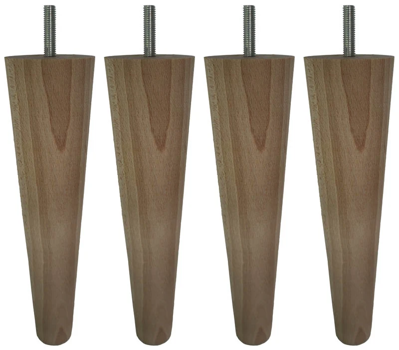 Pieds de meuble en bois d'automne