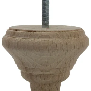 Pieds de meuble en bois lavande
