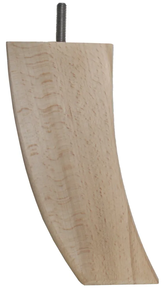 Pieds de meuble à dos incurvé brut extra-hauts