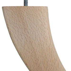 Pieds de meuble à dossier incurvé 132 mm
