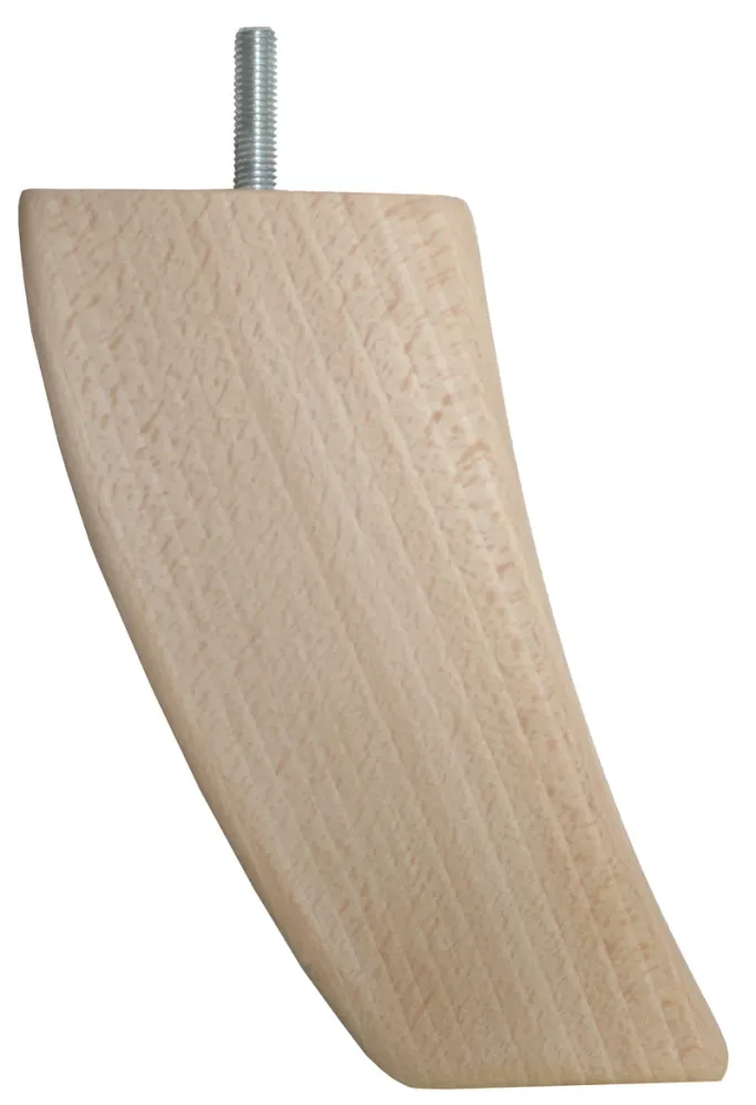 Pieds de meuble à dossier incurvé 155 mm