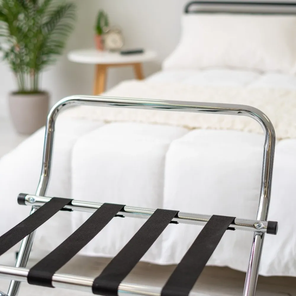 Porte-bagages avec barre de support