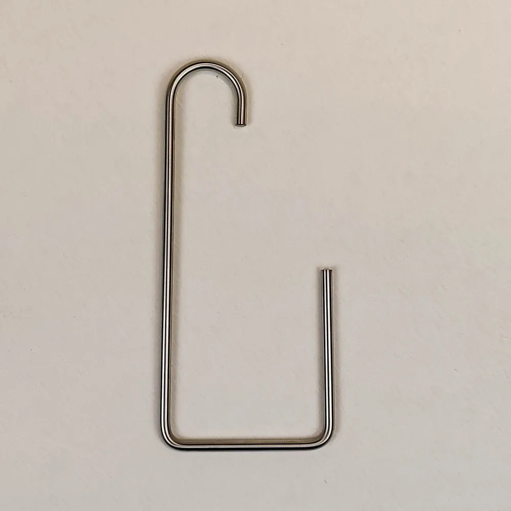 Porte-rouleaux inox vertical, charnières à gauche