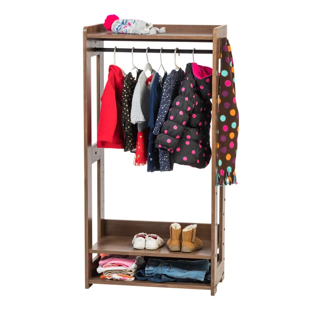 Porte-vêtements en bois - Compact