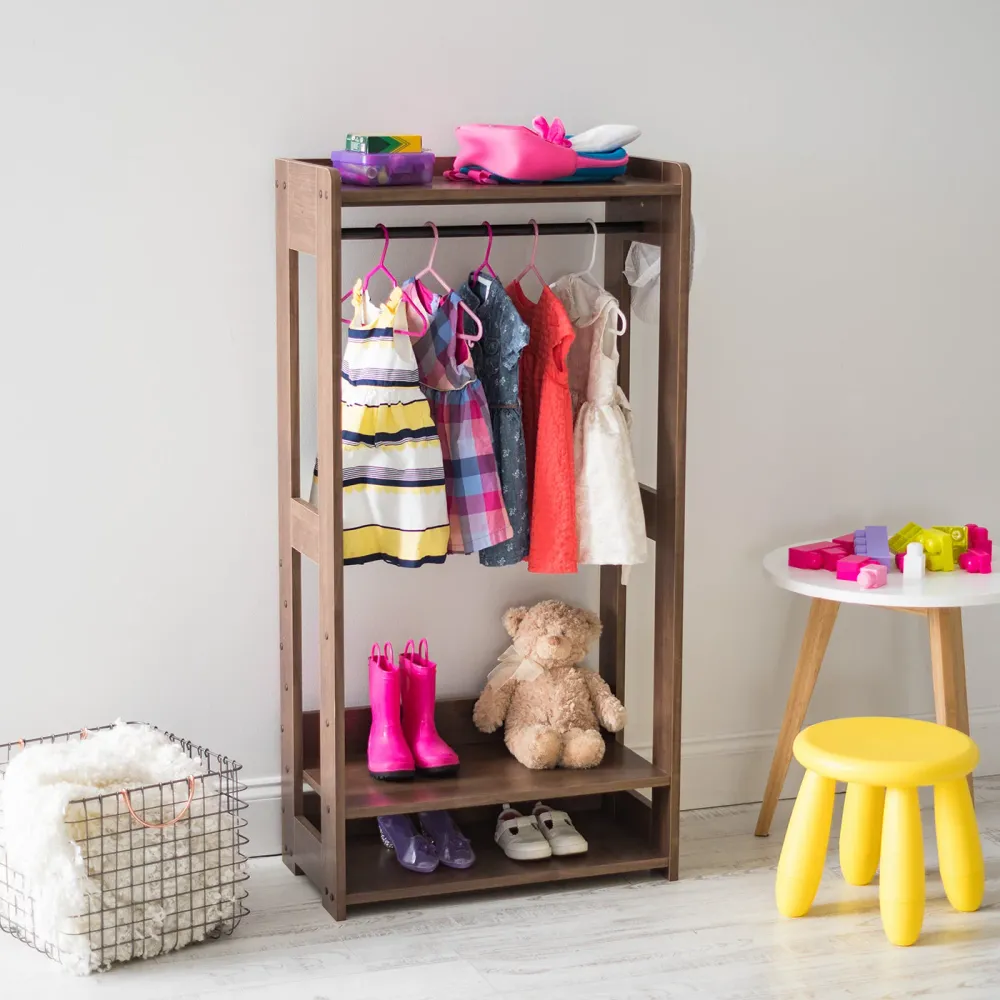 Porte-vêtements en bois - Compact