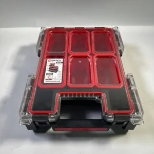 Qbrick System ONE Organizer M Plus empilable 364 x 264 x 106 mm 4 l IP66 avec 5 incrustations.