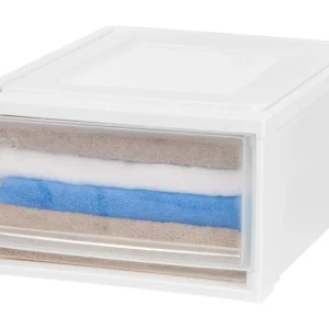 Rangement empilable avec tiroir – 30,9 QT