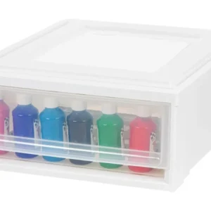 Rangement empilable avec tiroir – 22 QT
