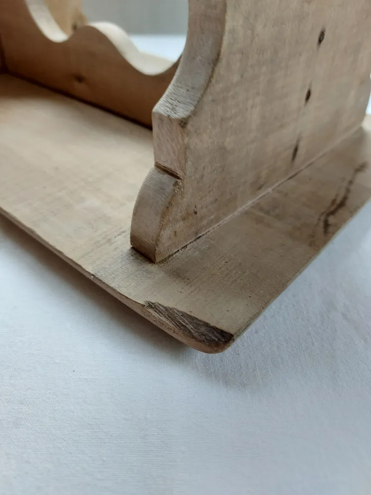 Repose pied ancien en bois