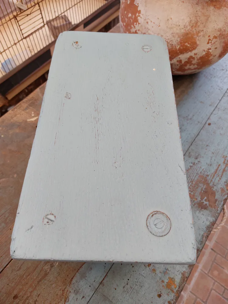 Repose pied ancien en bois