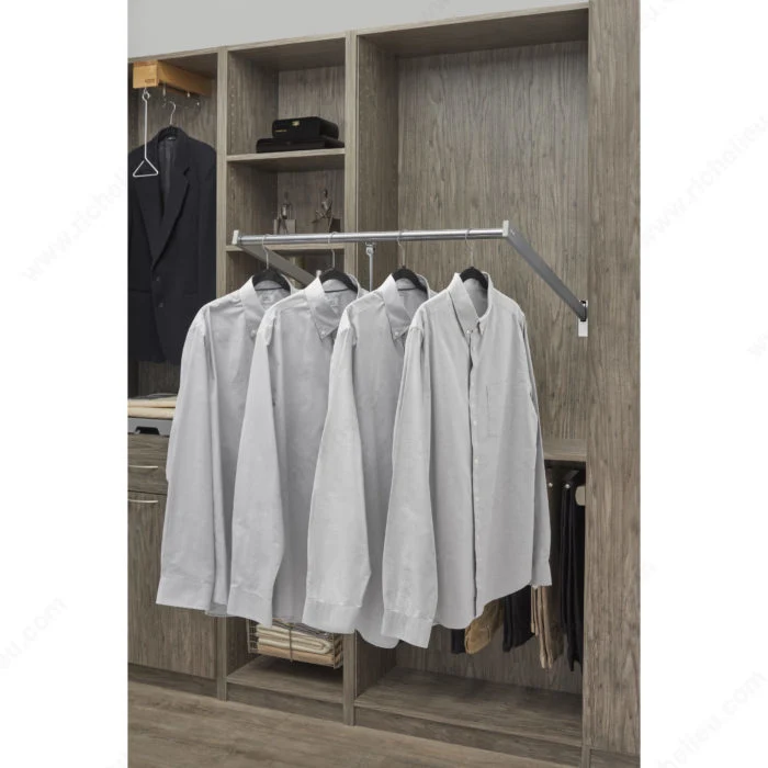 Tringle d'armoire escamotable Sidelines Premier de Rev--Shelf