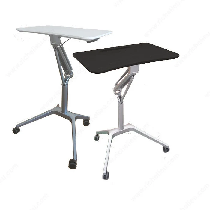 Bureau réglable pneumatique pour portable Richelieu