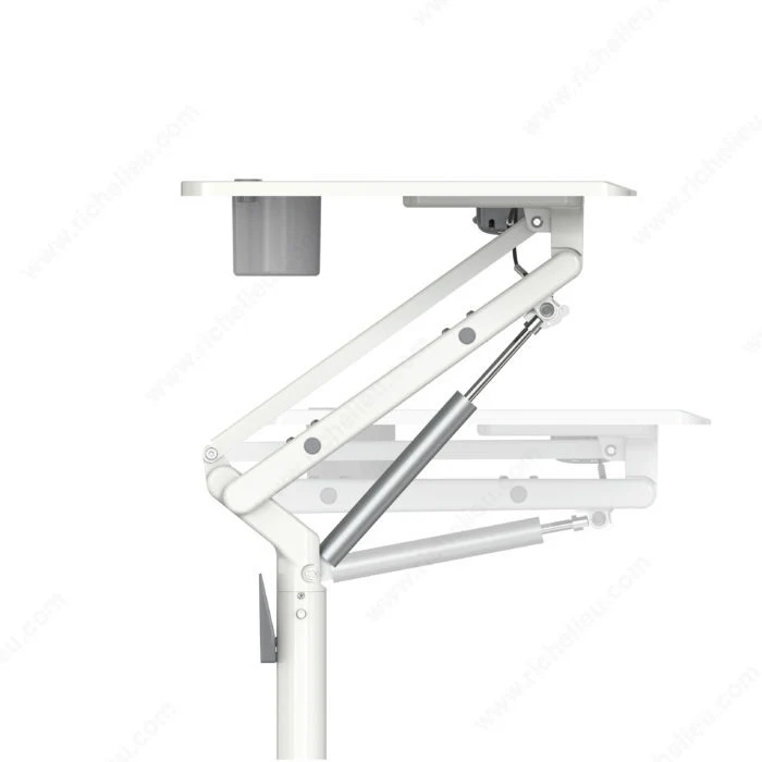 Bureau réglable pneumatique pour portable Richelieu