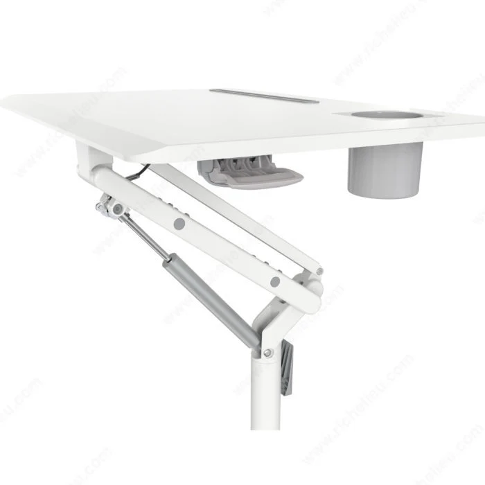 Bureau réglable pneumatique pour portable Richelieu