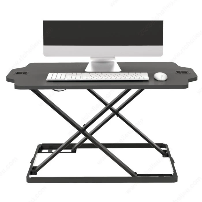 Poste de travail assis-debout de la série Lap Topper Richelieu