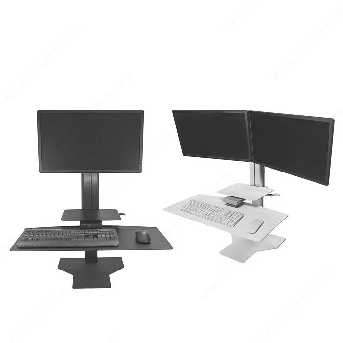 Poste de travail assis-debout de la série Sit2Stand Richelieu