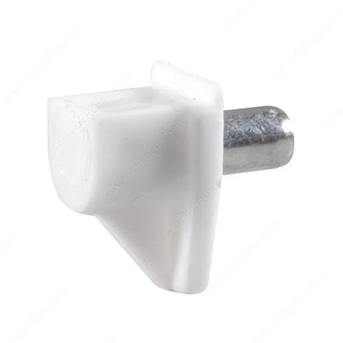 Support à tablette en plastique avec tige d'acier - 5 mm - 8 unités Richelieu