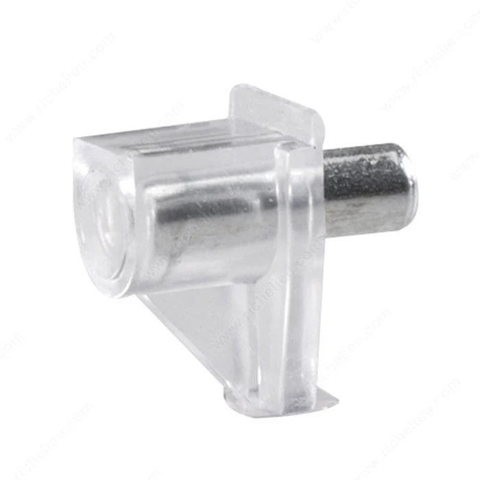 Support à tablette en plastique avec tige d'acier - 5 mm - 8 unités Richelieu